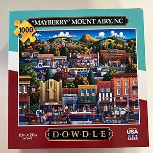 COPY - 1000 piece Dowdle puzzle. Poster included!